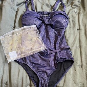 Women’s MSC seashore cruise one piece bodysuit swimsuit